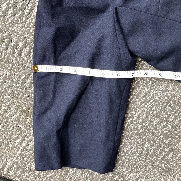 🧳VTG Forstmann suit jacket navy with pressed ribbon detail like new - Picture 9 of 13